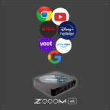 Zooom4K UHD Android Multimedia Box 1GB RAM / 8GB ROM- with Service Support