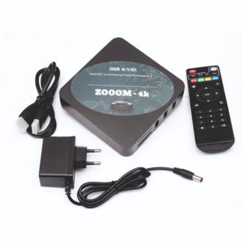 Zooom-4K UHD Android Multimedia Box 1GB RAM / 8GB ROM